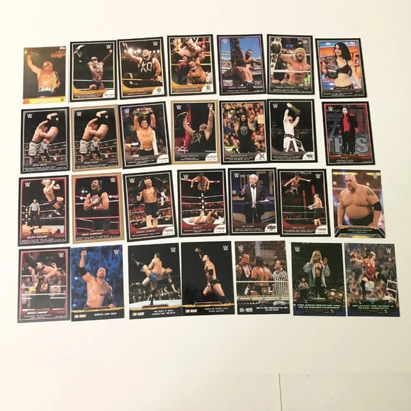 2015 - 2016 WWE Topps Lot of  56 Wrestling Cards - Picture 2 of 16
